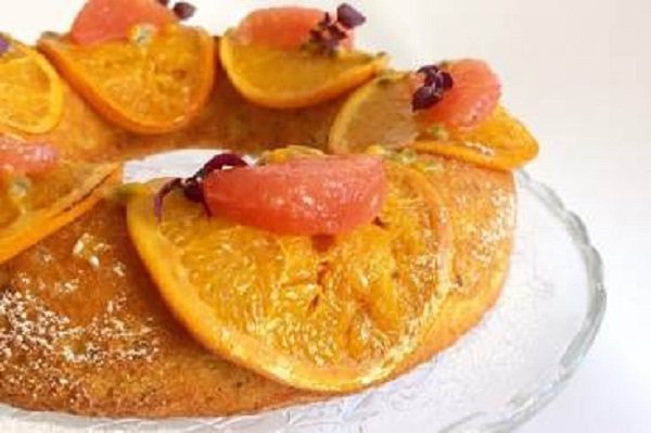 Photo of Fluffy Cake Recipe with Orange and Green Anise