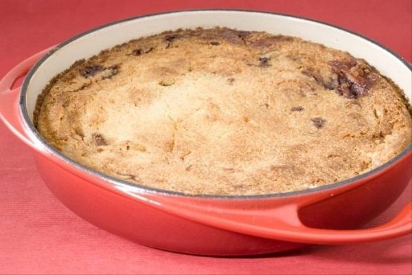 Photo of Basque Cake Recipe with Black Cherry Jam and Cream