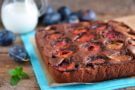 Photo of Plum cake with chocolate – recipe