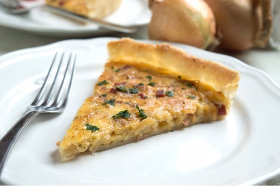 Photo of Onion Pie with Cheese – Recipe