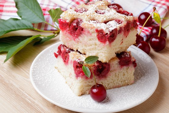 Photo of Seltzer cake with cherries – recipe