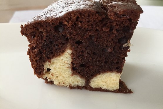 Photo of Chocolate cake with cheesecake filling – recipe