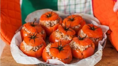 Photo of Stuffed tomatoes |  CookScool.com