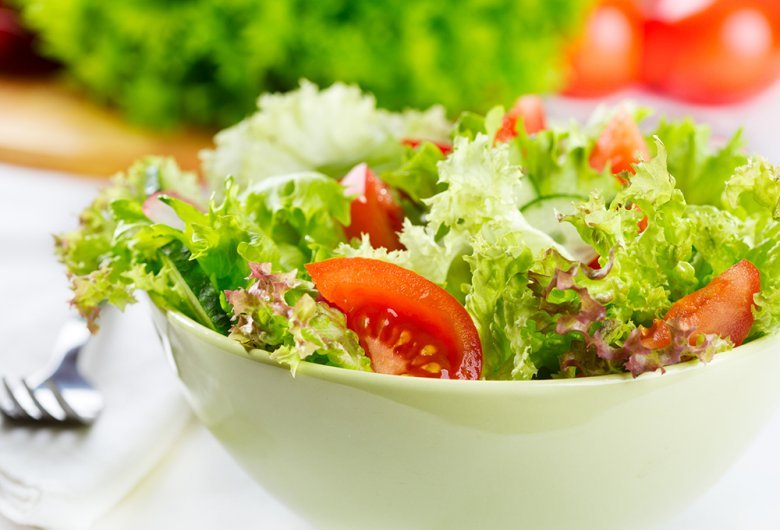 Freshly prepared salads can be seasoned and refined to suit your taste and mood.
