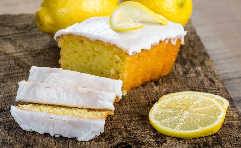 Lemon sand cake