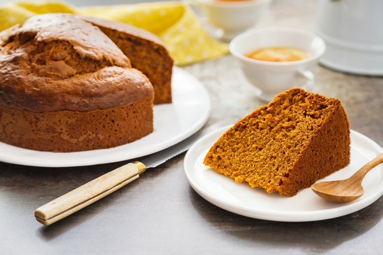 Sweet potato and ginger cake