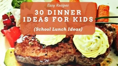 Photo of 30 Dinner Ideas For Kids (School Lunch Ideas)