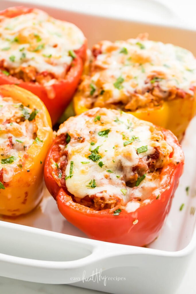 Turkey-stuffed-peppers