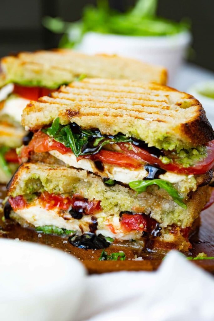 Balsamic-glaze-grilled-caprese-sandwich-recipe